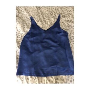 BANANA REPUBLIC - blue/purple blouse